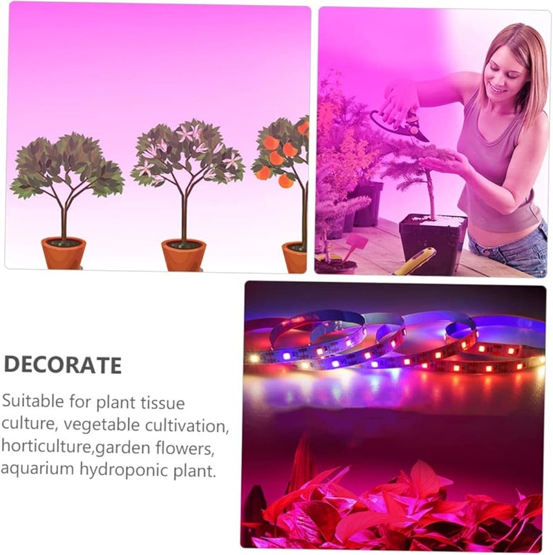 USB Grow Light Strip Touch Dimming Plant Lamp for Indoor Hydroponics Greenhouse Plants - Image 3